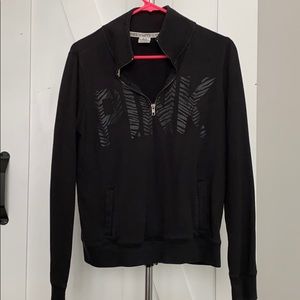 Pink sweatshirt 1/4 zip up